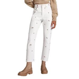 LEVI'S Women's 501 Embroidered Skinny Jeans